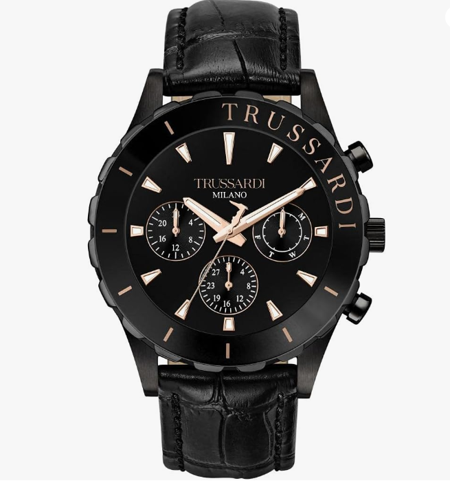 Trussardi T-LOGO Orologio Uomo Multifunzione