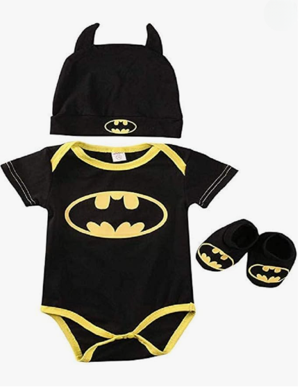 Completo bimbo 3 pezzi Batman